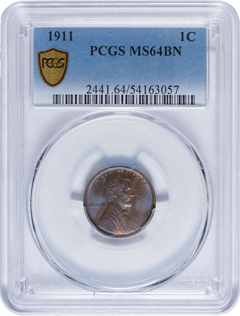 PCGS-Certified MS-64 BN Lincoln Cent Pair