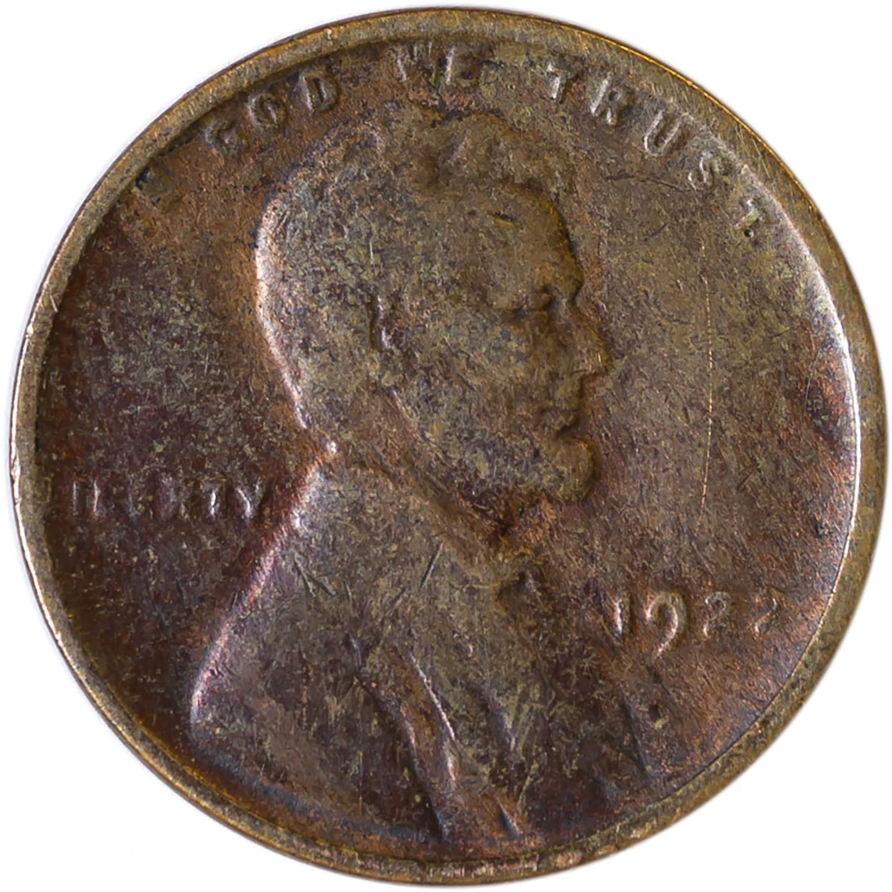 Fine-12 1922 "P" Lincoln Cent