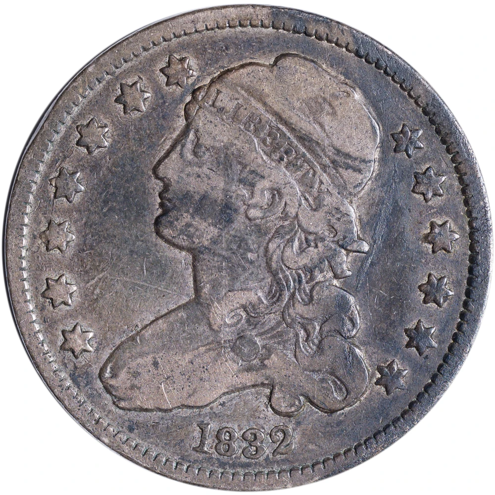 Fine-12 1832 Capped Bust Quarter