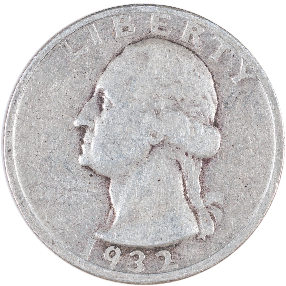 F-VF-15 1932-D Washington Quarter