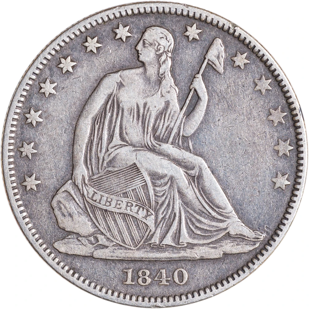 VF-35 1840-O Half Dollar