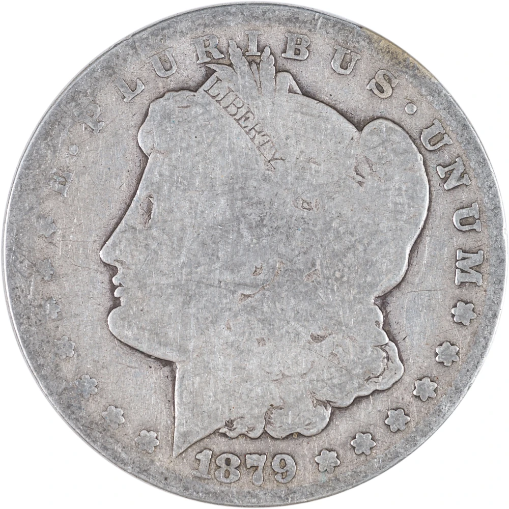 AG-3 1879-CC Morgan Dollar