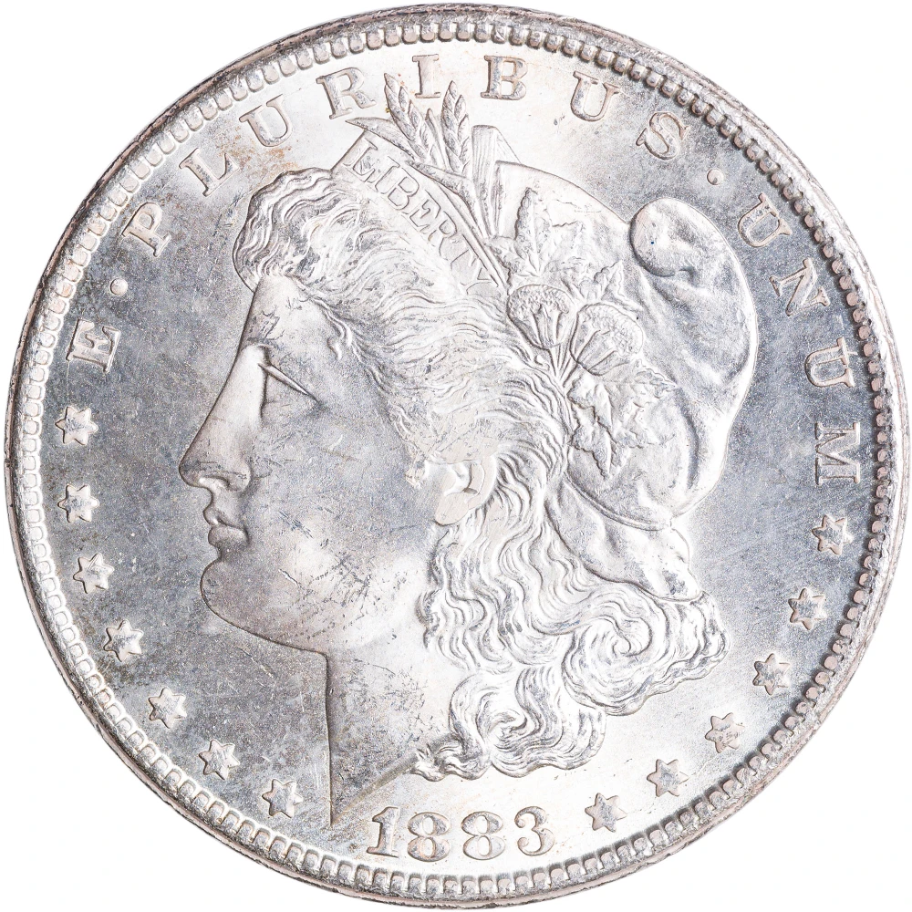 MS-63 1883-CC Morgan Dollar