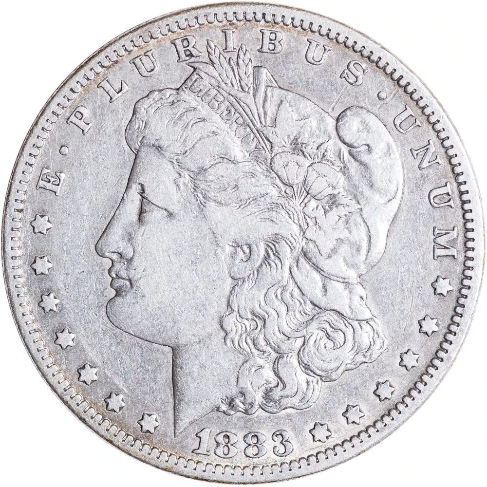 VF+ 1883-CC Morgan Dollar