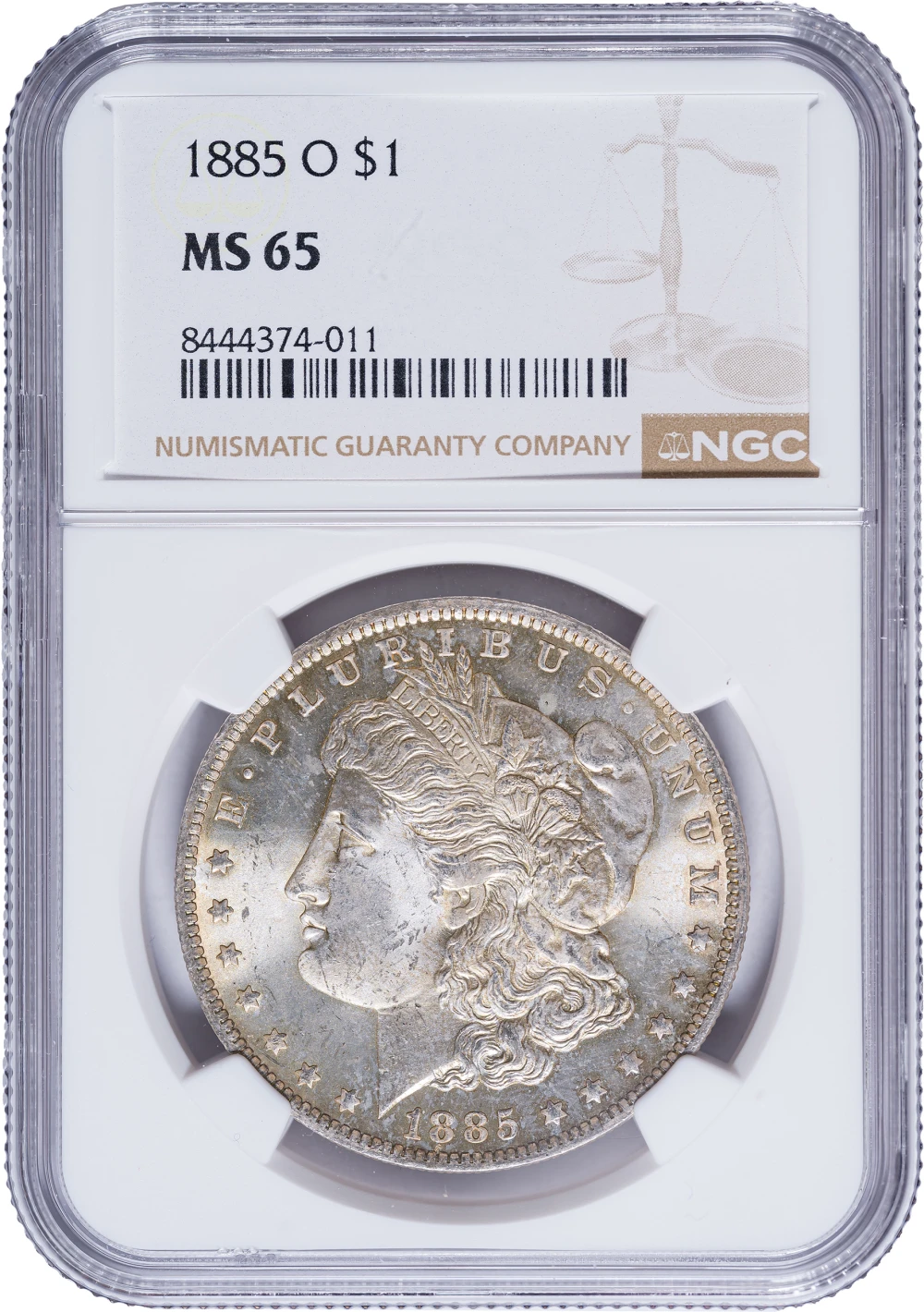 NGC MS-65 1885-O Morgan Dollar