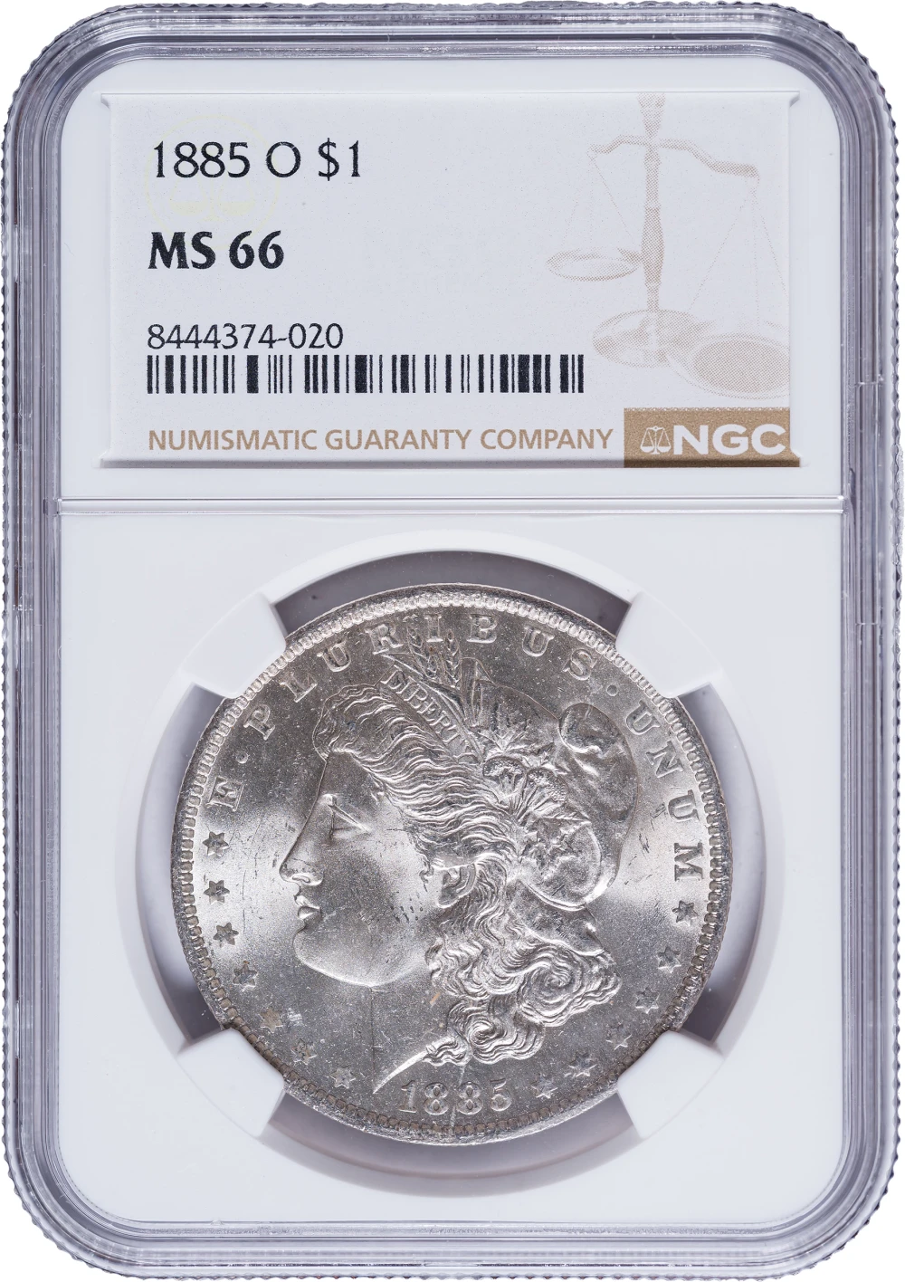 NGC MS-66 1885-O Morgan Dollar