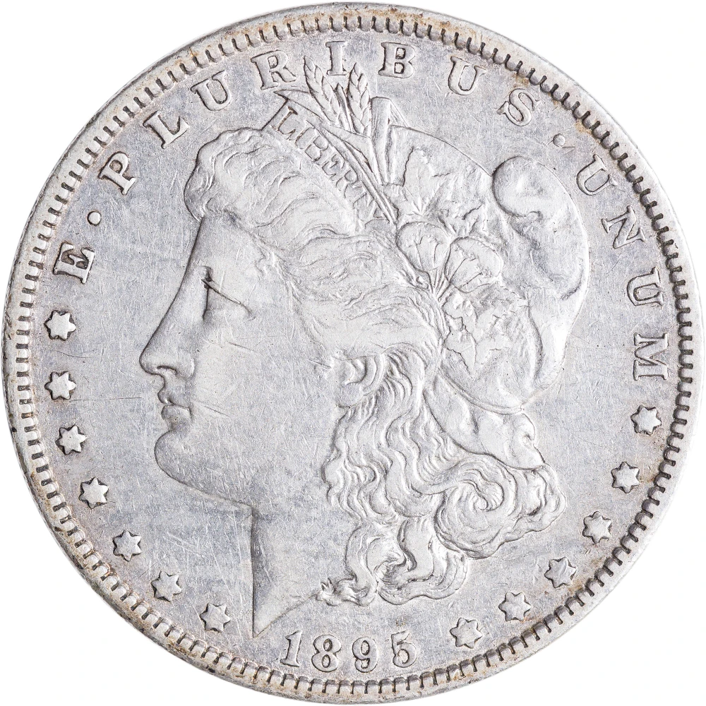 EF-40 Details 1895-O Morgan Dollar