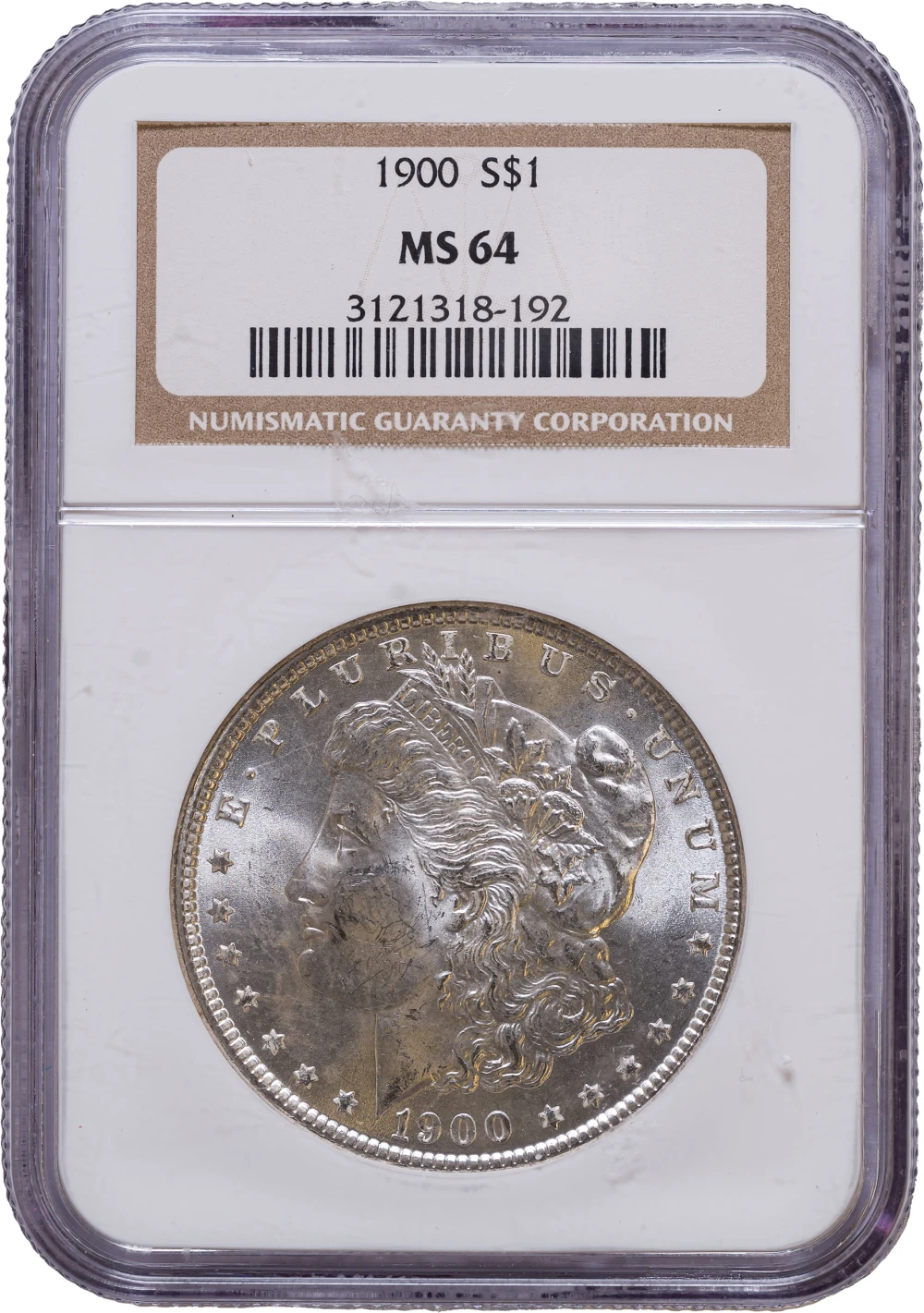 NGC MS-64 1900 Morgan Dollar