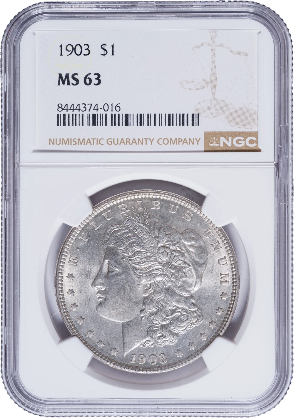 NGC MS-63 1903 Morgan Dollar