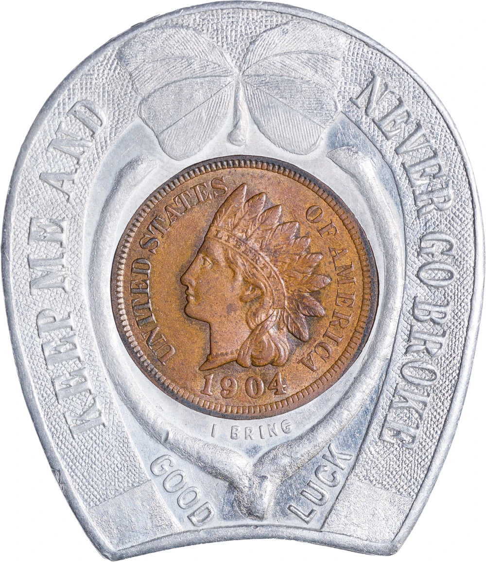 Encased Panama-Pacific Expo 1904 Cent