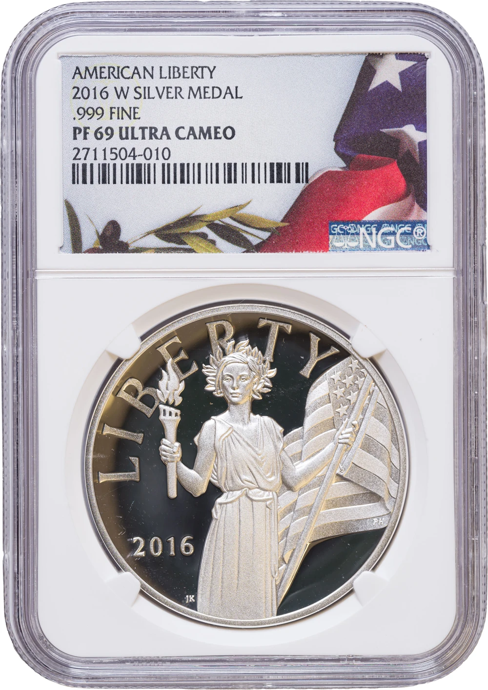NGC PF-69 UC 2016 American Liberty Medal