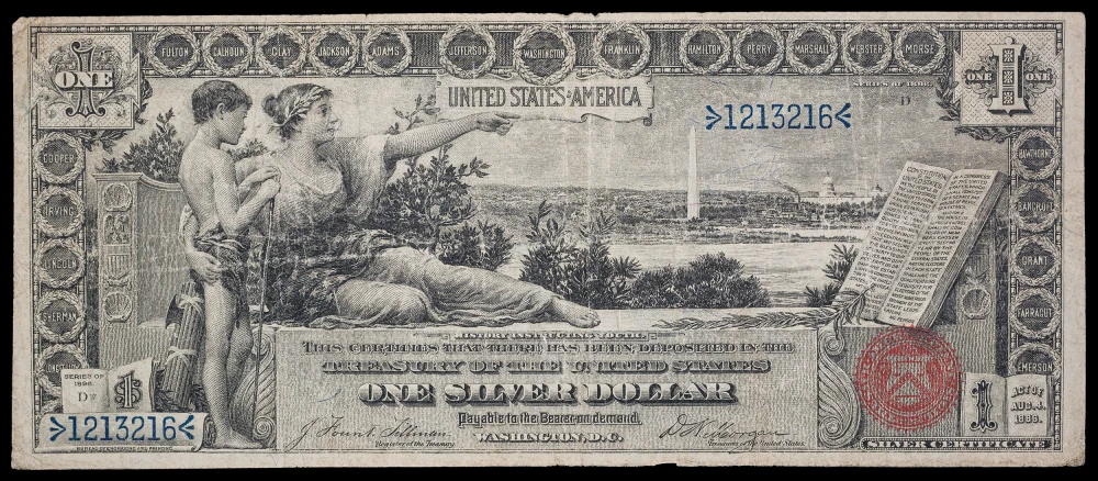 VF 1896 $1 Educational Note
