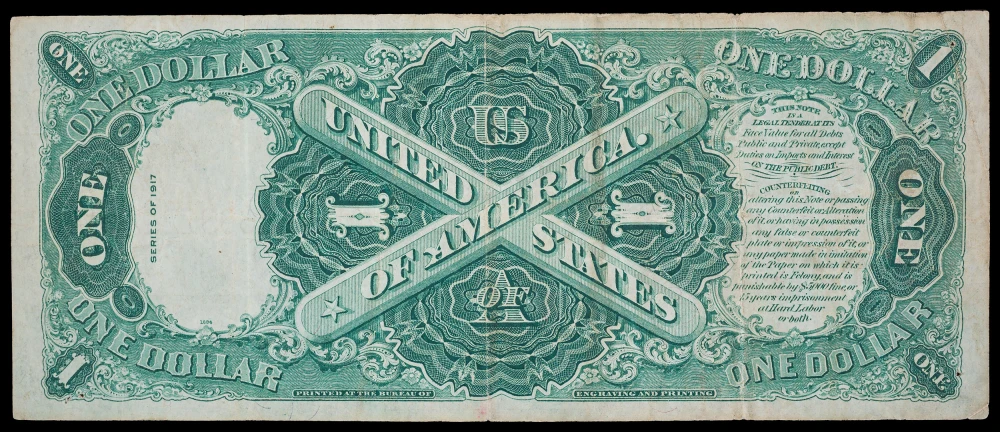 VF 1917 $1 Legal Tender