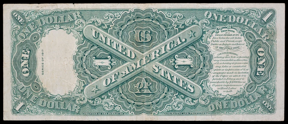 VF 1917 $1 Legal Tender