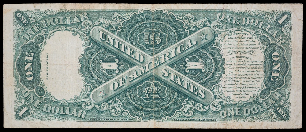 VF 1917 $1 Legal Tender