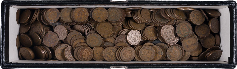 1,000 Pieces Circulated Indian Cents