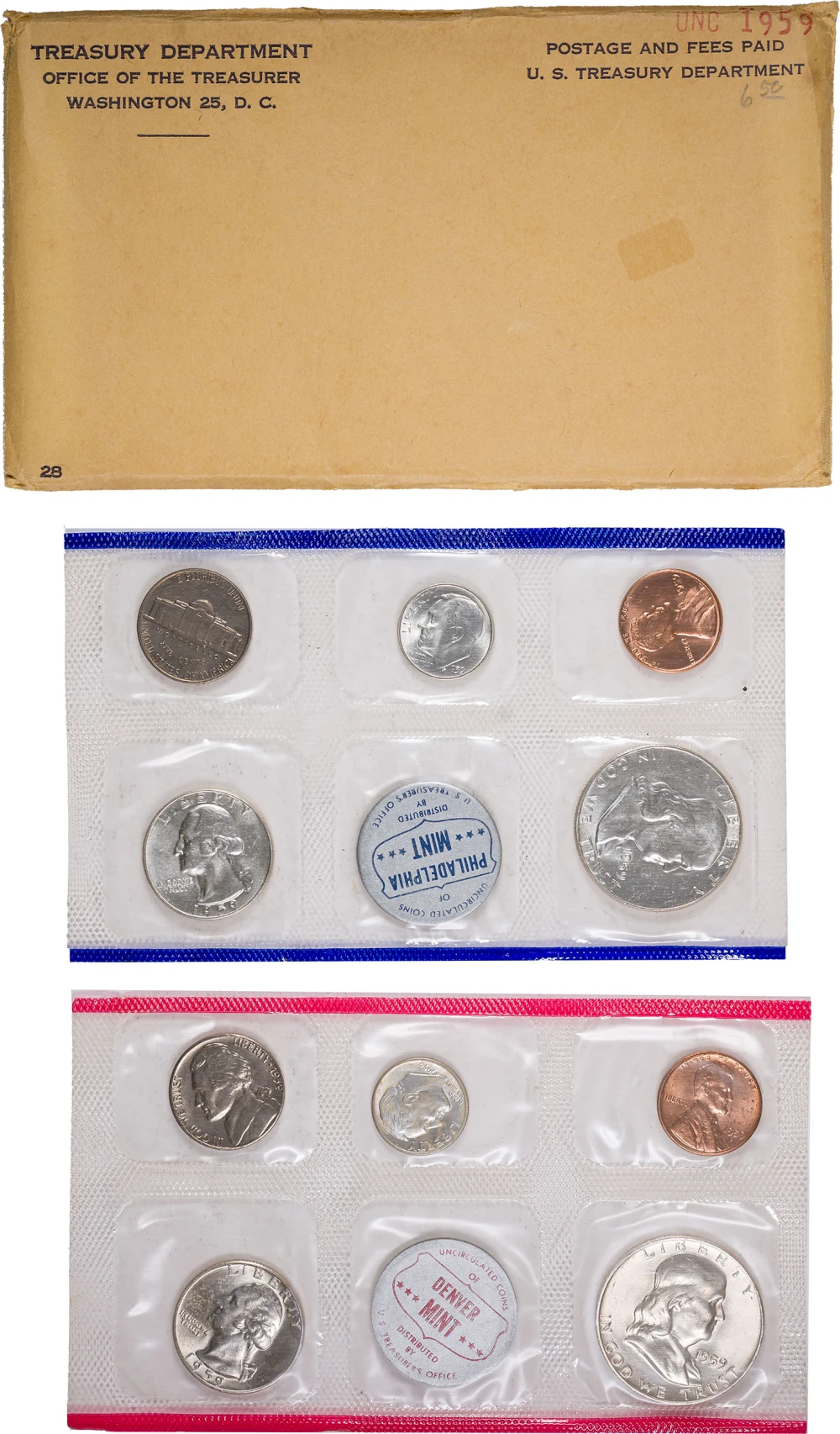 Original 1959 Mint Set