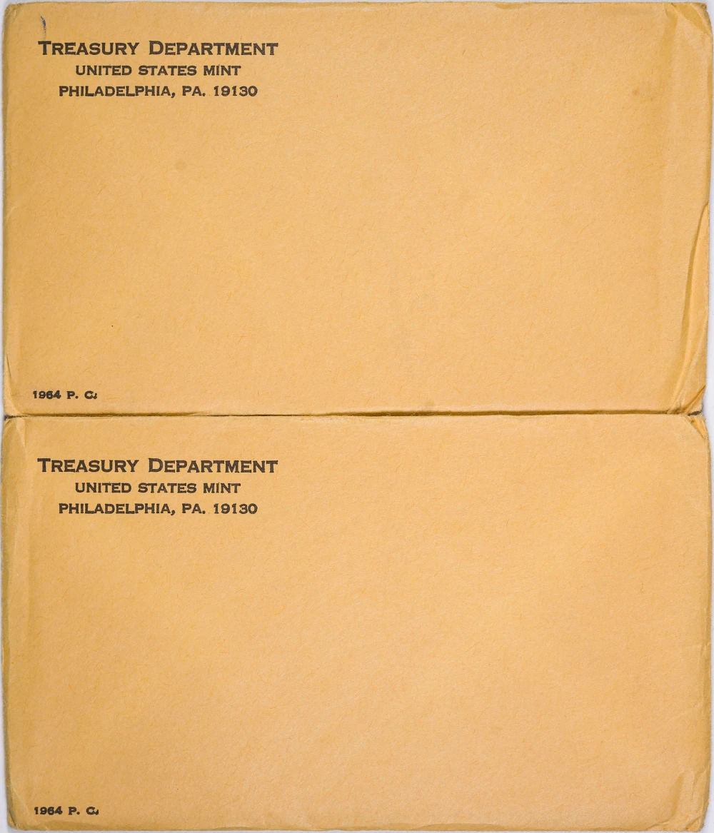 Pair Of Sealed 1964 Proof Sets