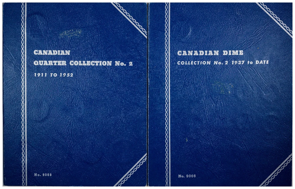 Pair Of Canadian Silver Collections
