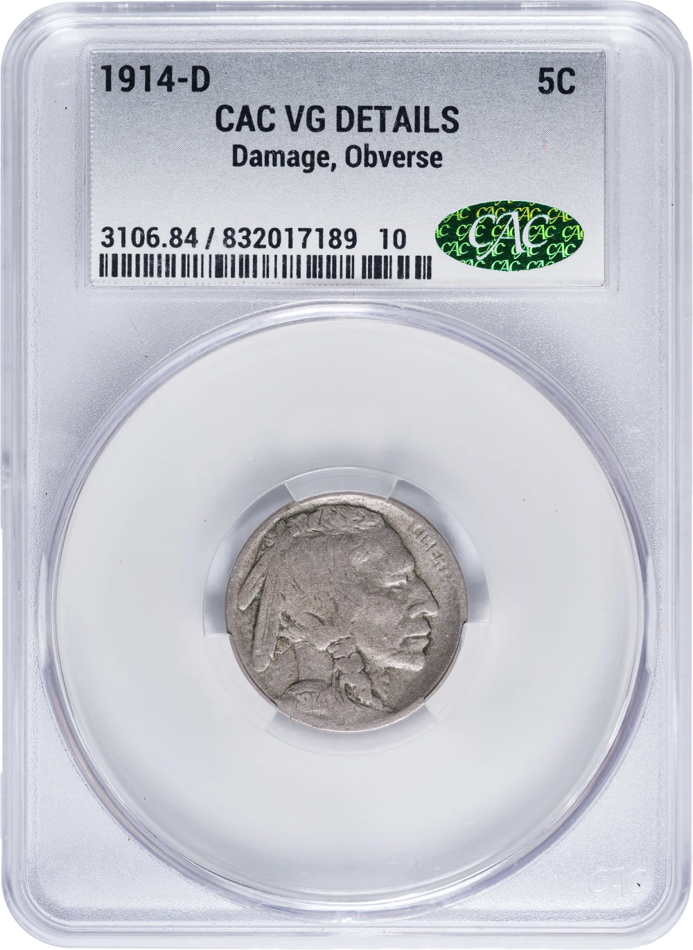 Third-Party Certified Nickel Five-Cents Trio