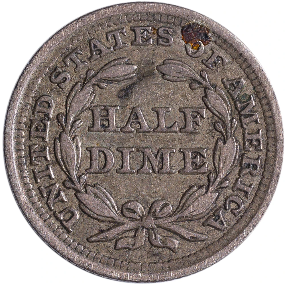 Nice Half Dime And Dime Pair