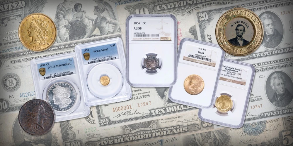 Online Rare Coin & Currency Auction #126
