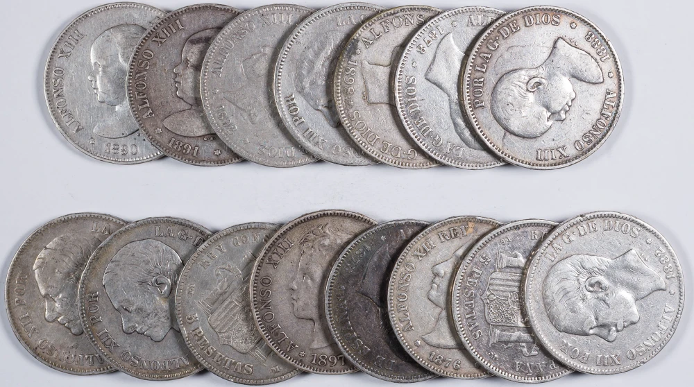 Russia. 11 Pieces 1896-1924 1 Roubles