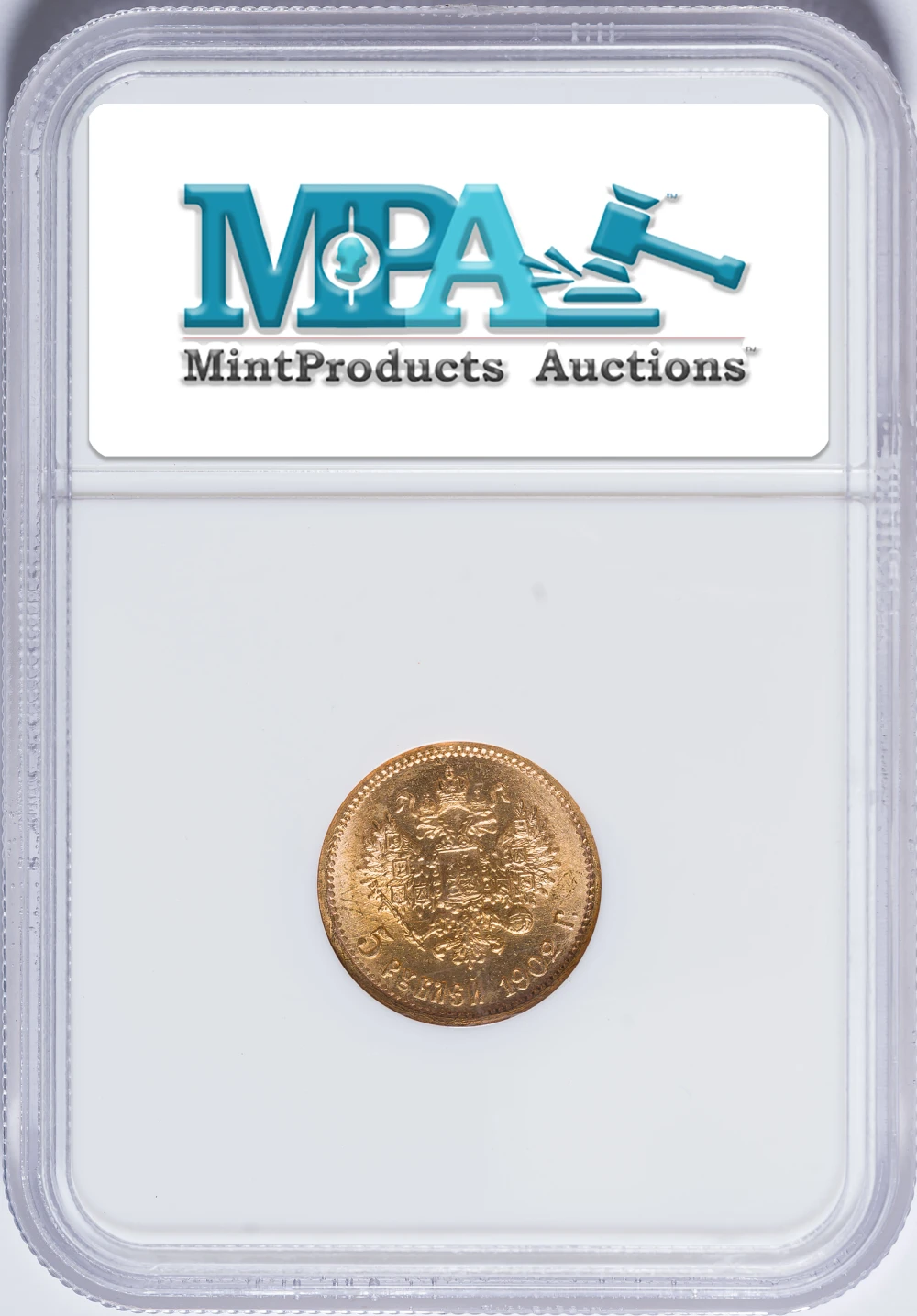 Russia. NGC MS-66 1902 Gold 5 Rubles