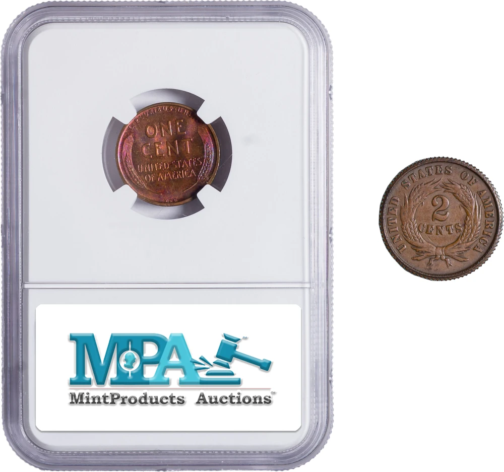 Slabbed & Raw Copper Pair