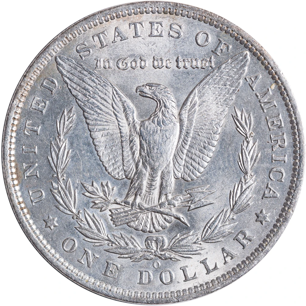 MS-60+ Morgan and Peace Dollar Pair