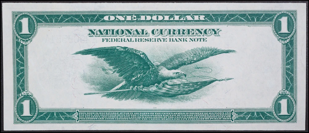 Crisp UNC 1918 Richmond VA $1 Federal Reserve 