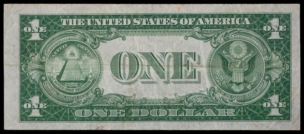 2 Piece Set Of VF Experimental 1935-A $1 