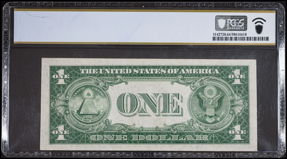 PCGS Choice UNC-64 1935A N.Africa Overprint $1