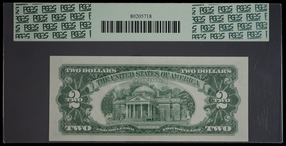 PCGS Superb Gem-67 PPQ 1963 Legal Tender $2 