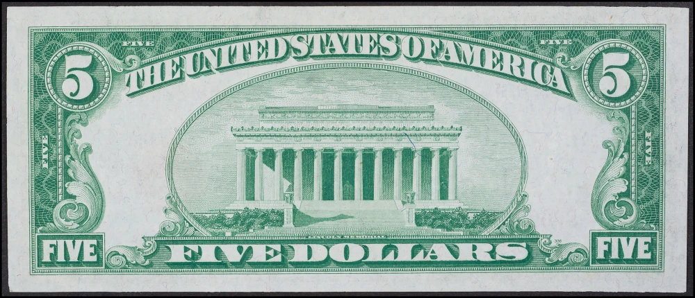 AU 1929 Haverhill MA $5 National 