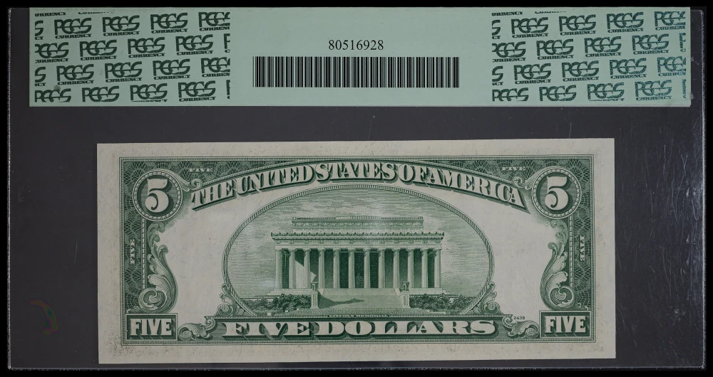 PCGS Gem-66 PPQ 1953A $5 Silver Certificate