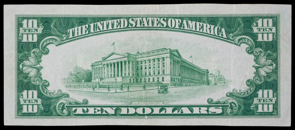 VF/EF 1929 $10 Waldoboro Maine National