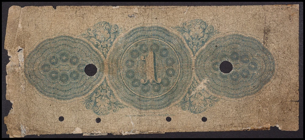 Good 1864 Lowell MA $1 Obsolete Currency