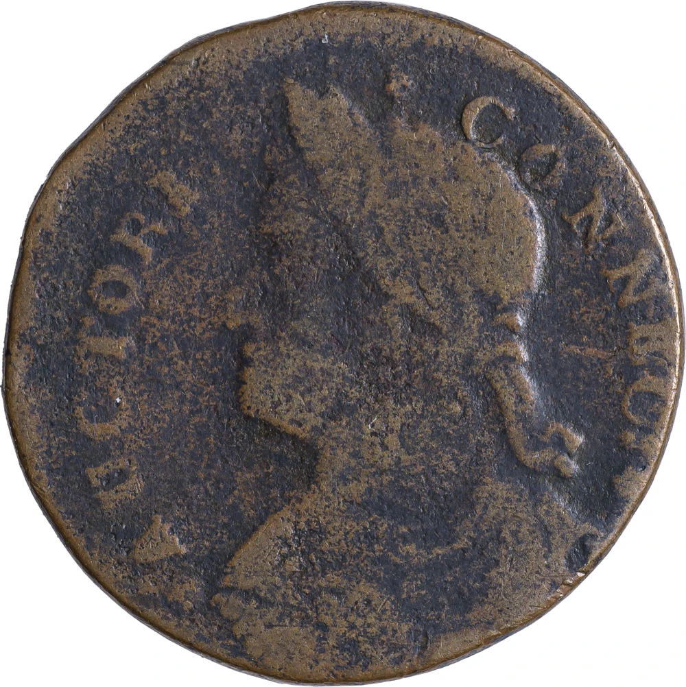 Connecticut. Fine 1787 Copper