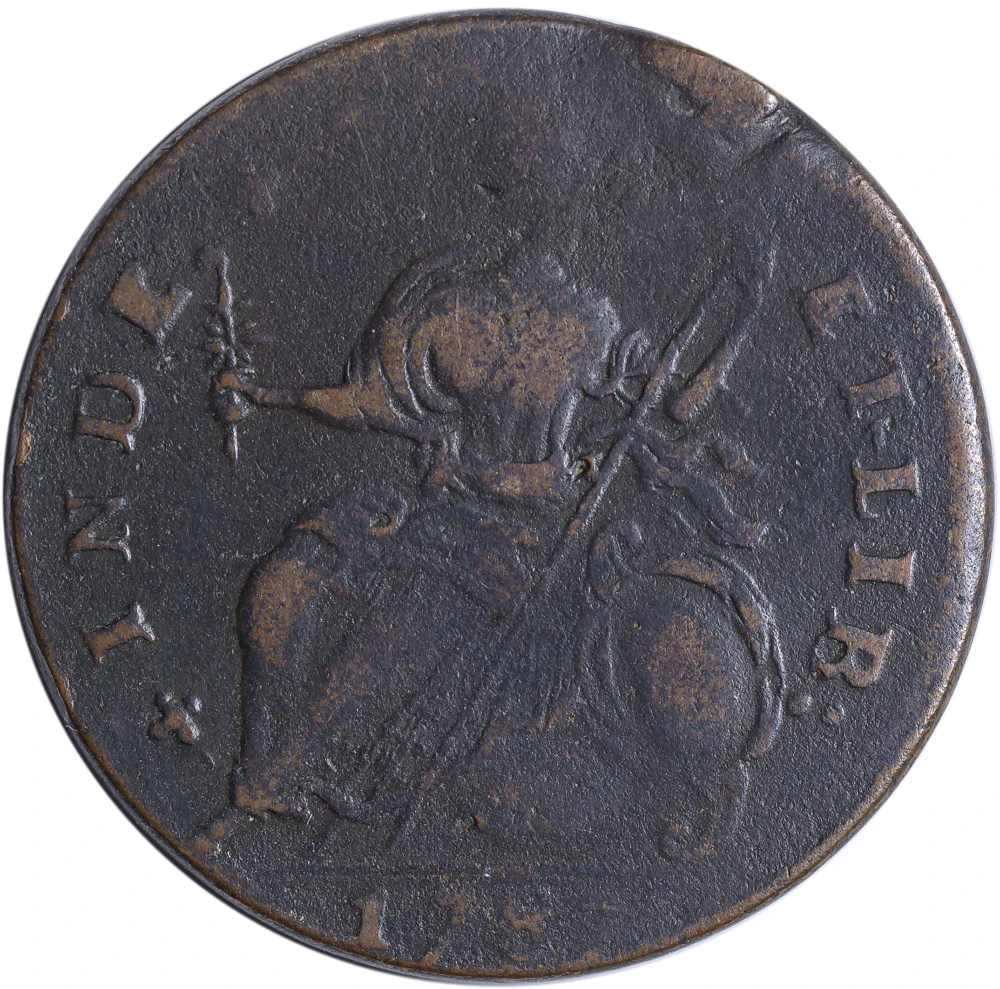 Connecticut. EF 1787 Copper Rarity