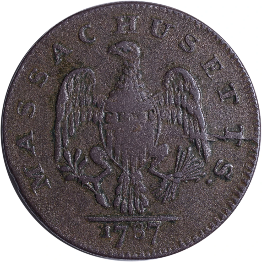 Massachusetts. EF 1787 Cent