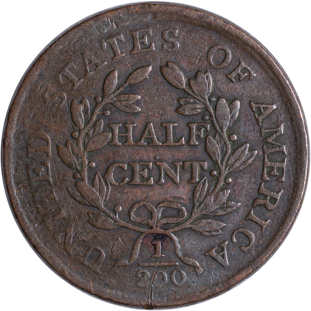 Fine to VF 1804 Half Cent
