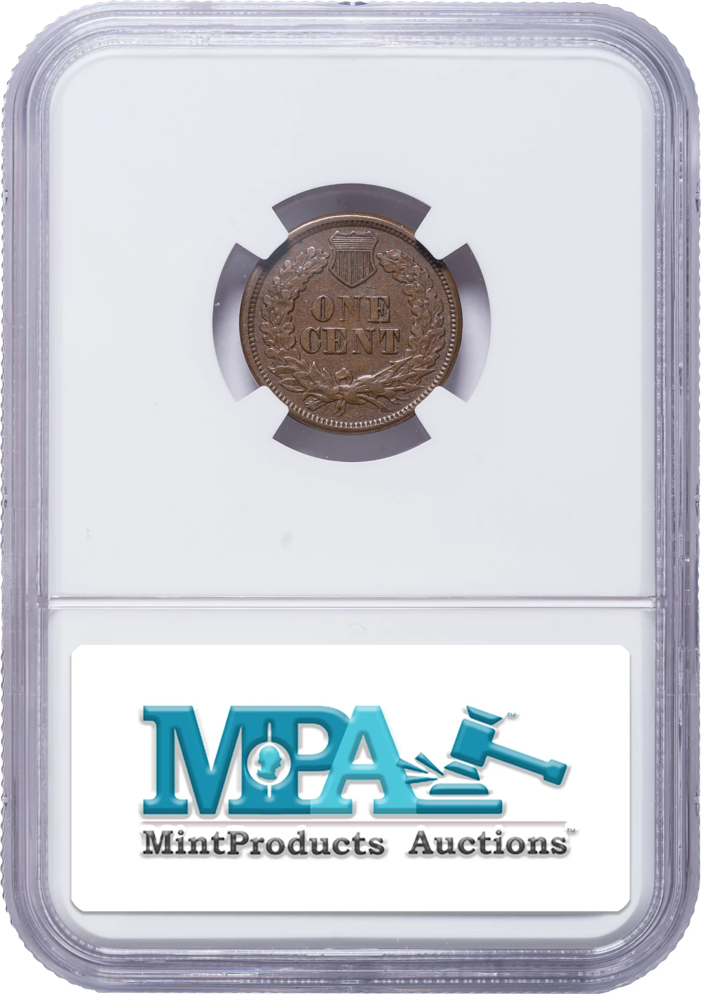 NGC EF-40 1877 Indian Cent