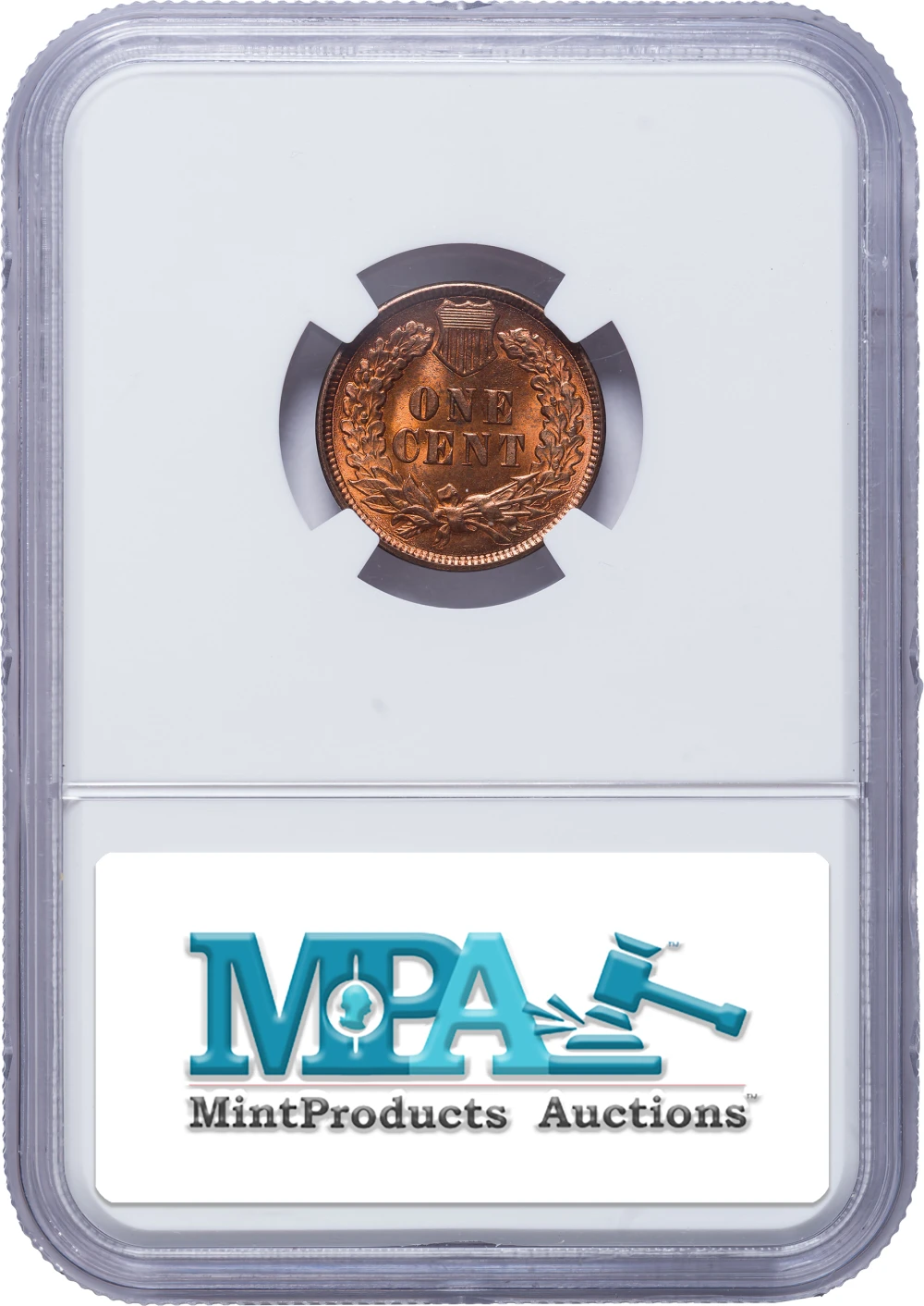 NGC MS-64 RB 1891 Indian Cent