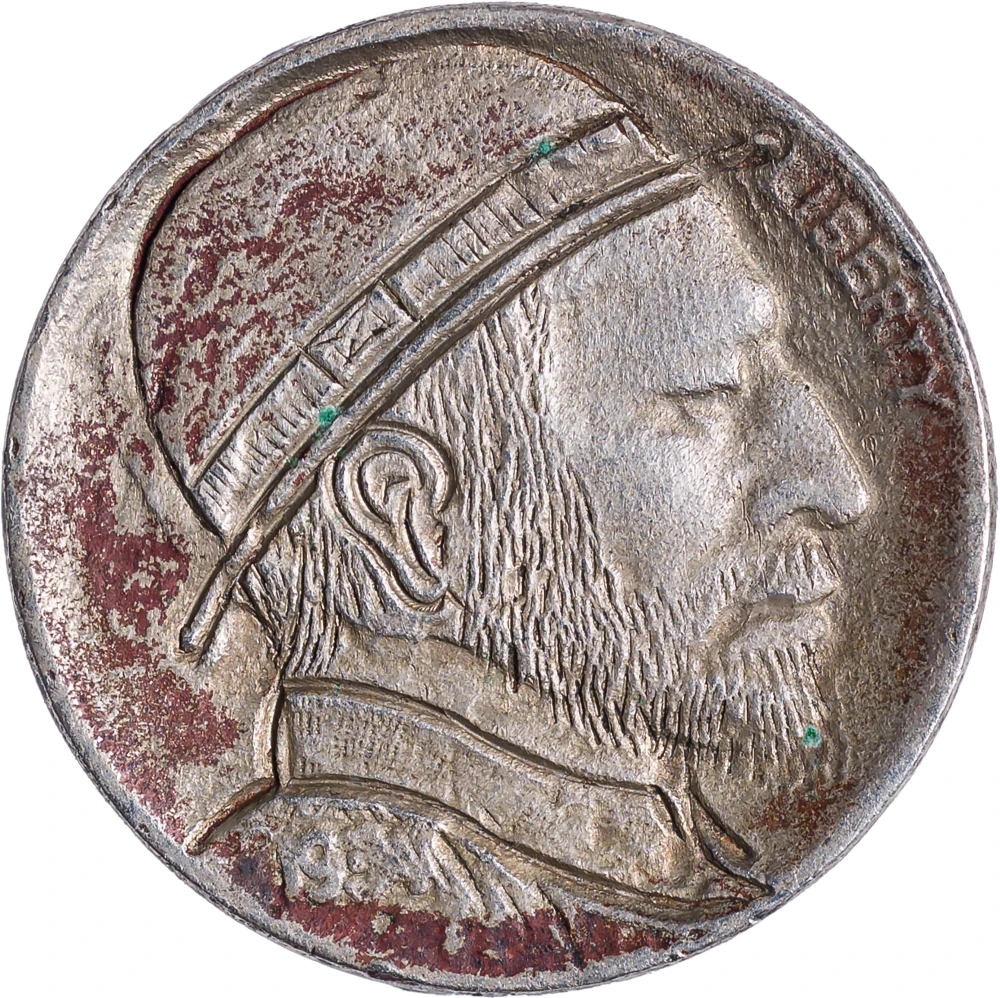 Hobo Nickel. 1934 Host Date