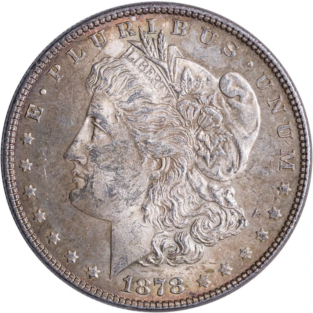 BU-60 1878 7TF Morgan Dollar