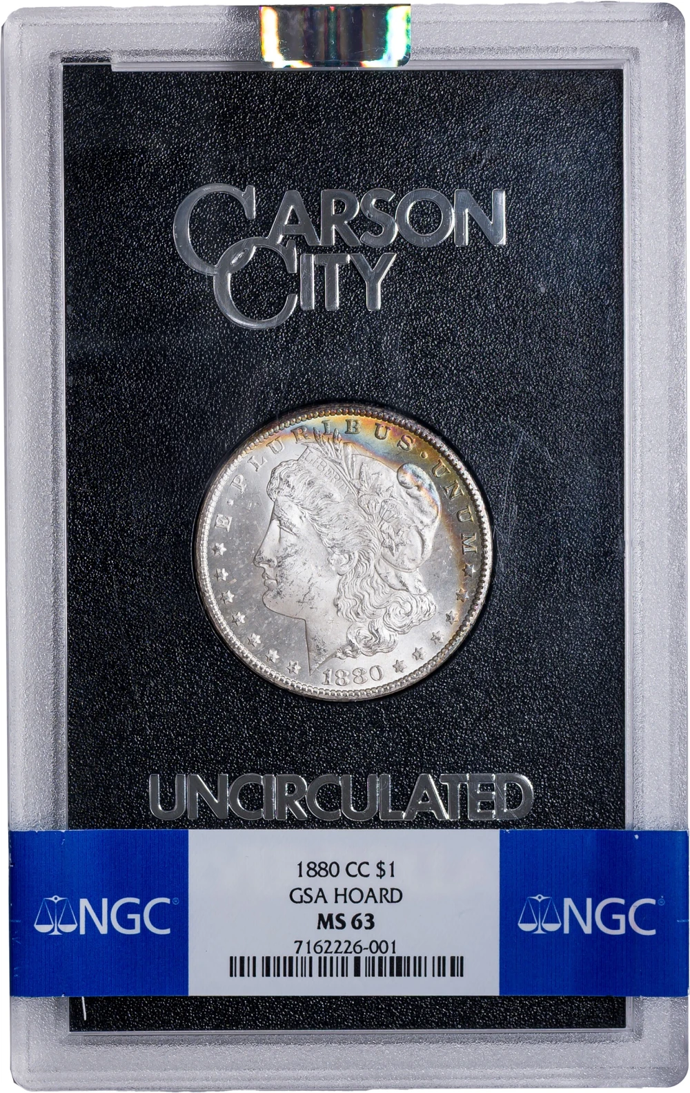NGC MS-63 GSA 1880-CC Morgan Dollar