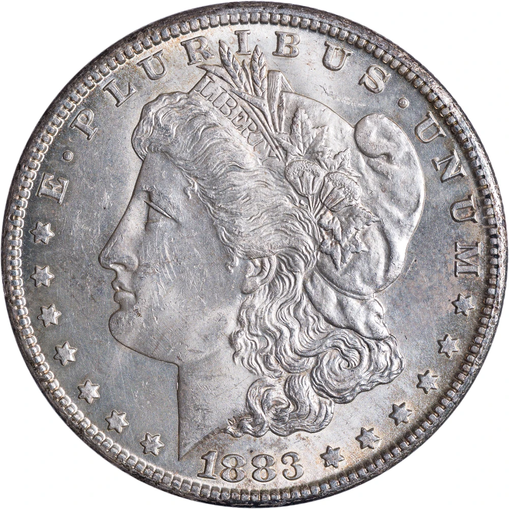BU-62 1883-CC Morgan Dollar