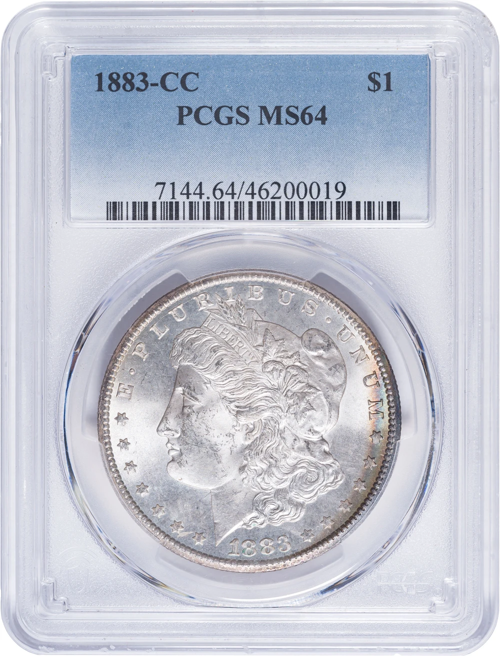 PCGS MS-64 1883-CC Morgan Dollar
