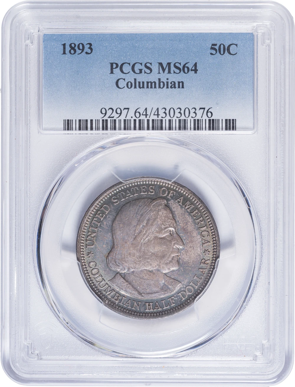 PCGS MS-64 1893 Columbian Half Dollar